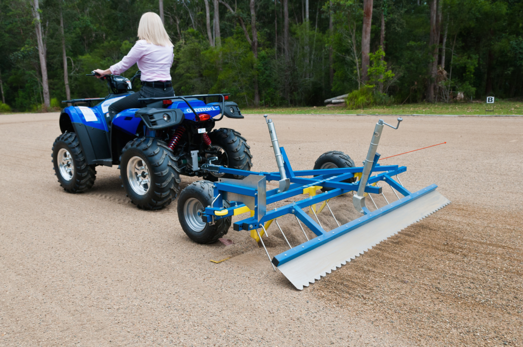 Greystone Tractor with grading