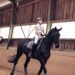 Young Girl Riding Her Horse